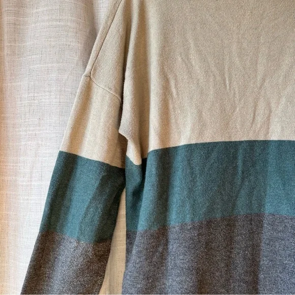 Smartwool | Merino Wool blend color block long sleeve base layer Women’s Medium - Picture 4 of 7